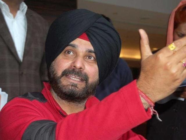 Navjot Singh Sidhu remains one of the party’s most popular faces in Punjab but nurses a grudge for being sidelined earlier at the behest of the Akalis, with whom he shares a rocky relationship.(HT File Photo)