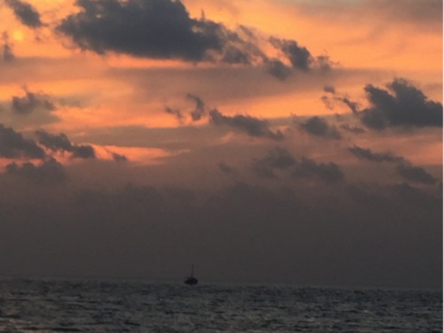Both Abhishek and Amitabh also shared some scenic pictures of Maldives. (Twitter) 
