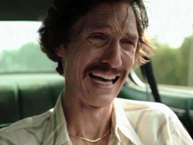 Matthew McConaughey lost almost 19 kgs to play an Aids patient in Dallas Buyers Club. Matthew McConaughey lost almost 19 kgs to play an Aids patient in Dallas Buyers Club.