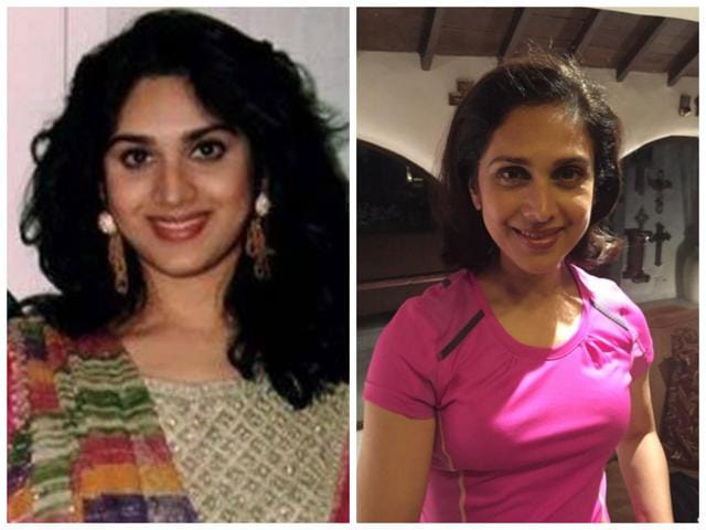 Meenakshi Sheshadri surprised her fans last year when Rishi Kapoor shared her new images. The former actor, however, prefers a quiet life. 