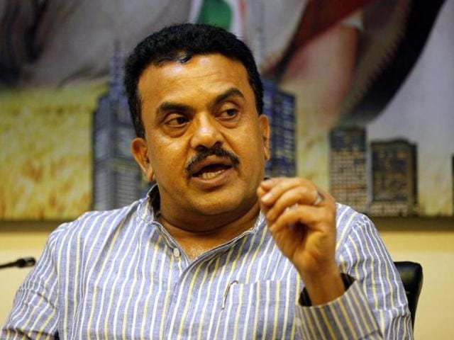 File photo of Mumbai Congress chief Sanjay Nirupam during press conference in Mumbai.(Pratham Gokhale / HT Photo)