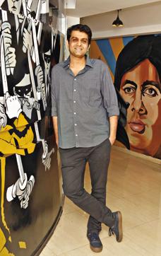Amit Masurkar; Debut: Sulemani Keeda (2014); Next film: Newton (Photo by Vidya Subramanian/ Hindustan Times)