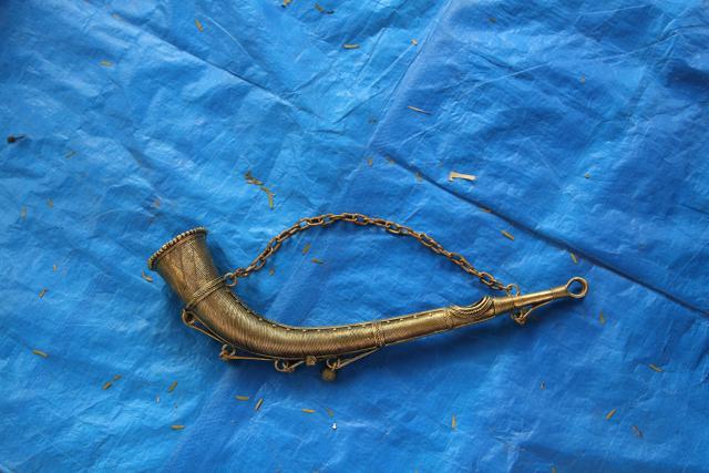 Brass items from Chattisgarh. (Abhinav Saha/ HT Photos) Brass items from Chattisgarh. (Abhinav Saha/ HT Photos)
