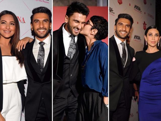 We think Ranveer Singh enjoyed the Femina Beauty Awards more than anyone else. None of the ladies in fancy gowns and on-trend dresses come even close. Proof. (AFP/ Twitter)