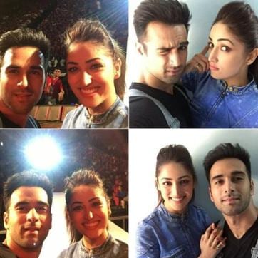 Pulkit and Yami during the promotions for Sanam Re. (Instagram)