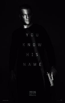 The first poster for Jason Bourne. The first poster for Jason Bourne.