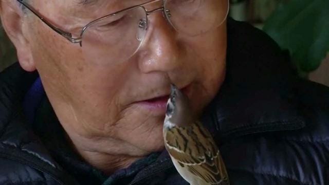 Yoshino Fujino loves having the little one around the house. (Reuters)