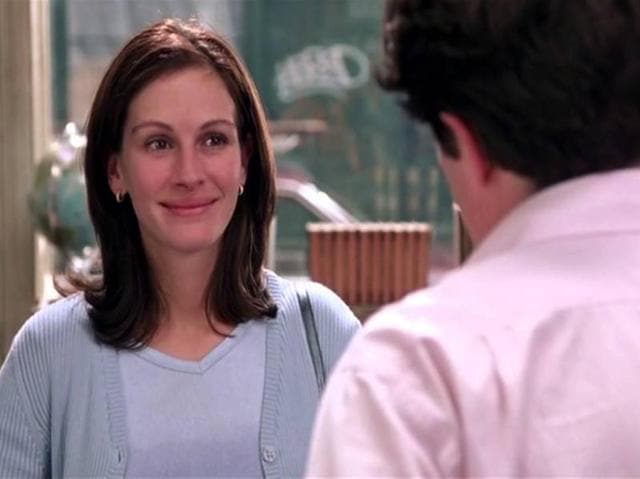 “I am just a girl, standing in front of a boy, asking him to love her.” Julia Roberts is a big Hollywood actress and Hugh Grant is an English chap, hopelessly in love with her in Notting Hill. The scene is iconic mostly because of the dialogue and also because of the innocence dripping from Julia’s face as she is nothing in this moment, not a movie star, but just a girl wanting the boy’s love. (YouTube) “I am just a girl, standing in front of a boy, asking him to love her.” Julia Roberts is a big Hollywood actress and Hugh Grant is an English chap, hopelessly in love with her in Notting Hill. The scene is iconic mostly because of the dialogue and also because of the innocence dripping from Julia’s face as she is nothing in this moment, not a movie star, but just a girl wanting the boy’s love. (YouTube)