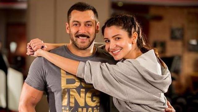 And this is before Bhai took a razor and shaved : Sultan with his leading lady in the film, Anushka Sharma. (Twitter)