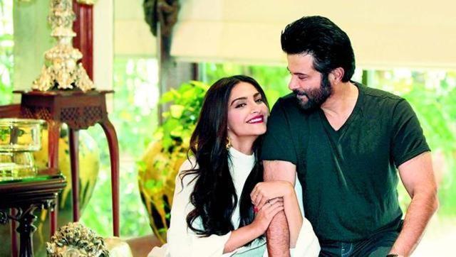 Sonam and Anil Kapoor at their Juhu residence in Mumbai. (HT) Sonam and Anil Kapoor at their Juhu residence in Mumbai. (HT)
