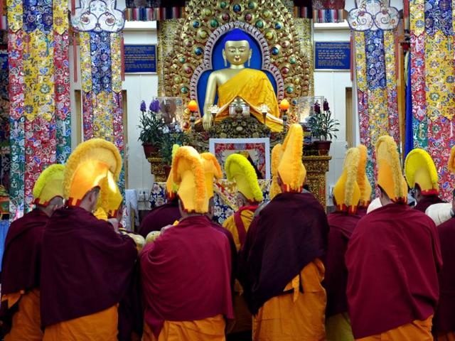 The Losar celebration will continue for next two days. (Shyam sharma/Ht Photo)