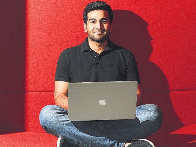 The attitude seems to work for Kavin Mittal. Hike, the instant messaging app Mittal founded three years ago, has crossed 100-million users, making it the sixth-largest messaging app globally, after Whatsapp, QQ Chat, FB Messenger, WeChat and Line.(Raj K Raj/HT photo)