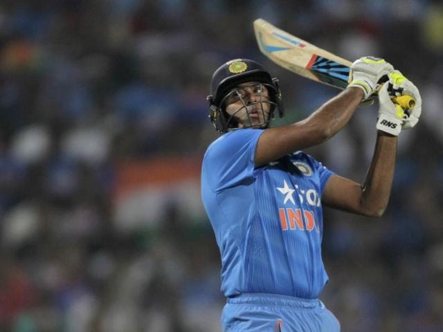 Ravichandran Ashwin hits a shot. (AP Photo) Ravichandran Ashwin hits a shot. (AP Photo)