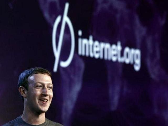 Facebook CEO Mark Zuckerberg speaks at the F8 summit in San Francisco. Zuckerberg says he disappointed with India regulator’s net neutrality order.(AFP file photo)