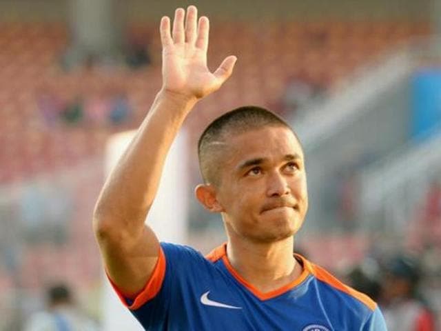 Sunil Chhetri has had a brief stint in the US with his Kansas City Wizards experience in 2010. He, however, did not get much playing time.(AFP)