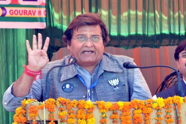 BJP’s Gudaspur MP Vinod Khanna. (HT File Photo)