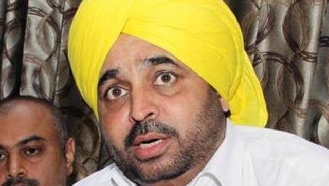 AAP MP Bhagwant Mann (HT File Photo)