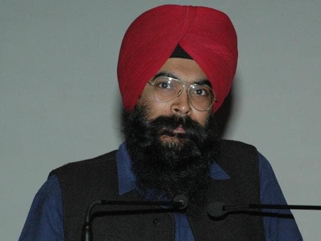 AAP’s former state convener Sumail Singh Sidhu, who is contesting the bypoll as an independent candidate under the banner of Punjab Sanjhiwal Morcha, carried out a road show in the constituency on Wednesday.(Photo courtesy: Facebook)