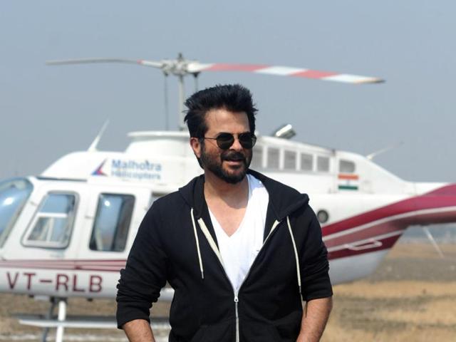 Anil Kapoor poses on location for the Indian adaptation version of the hit counter terrorism show 24 as season 2 is being made, in Mumbai. (AFP) Anil Kapoor poses on location for the Indian adaptation version of the hit counter terrorism show 24 as season 2 is being made, in Mumbai. (AFP)