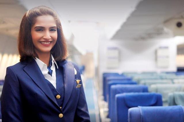 Sonam Kapoor plays the titular role of Neerja Bhanot in the upcoming biopic, Neerja. (Facebook) Sonam Kapoor plays the titular role of Neerja Bhanot in the upcoming biopic, Neerja. (Facebook)