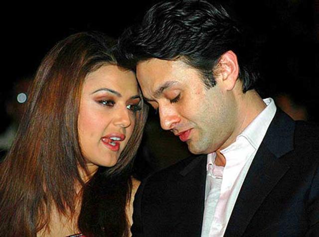 Actor Preity Zinta registered a case of molestation against former boyfriend and industrialist Ness Wadia in 2014. In her complaint, the actor alleged that Wadia not only outraged her modesty but also abused and threatened her. (HT Photo)