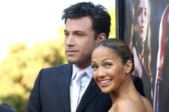 Affleck’s 18-month romance with Jennifer Lopez ended in 2004. They were engaged. (Twitter)