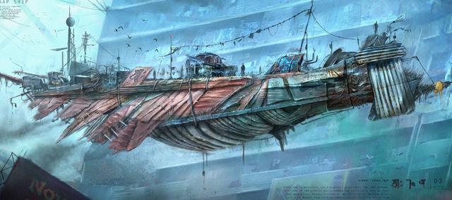 The Baap Ship, a common utility transport designed to carry passengers and cargo (Illustration courtesy: Kushal Tikle)