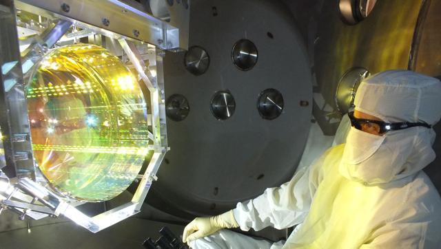 A scientist working at the Laser Interferometer Gravitational Wave Observatory (LIGO) in Louisiana. (AFP) A scientist working at the Laser Interferometer Gravitational Wave Observatory (LIGO) in Louisiana. (AFP)