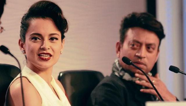 After rumours surfaced that Hrithik Roshan had Kangana dropped as Aashiqui 3 heroine, the actress said exes do silly things to get attention. (HT Photo)