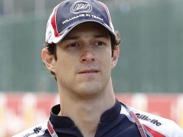 A file photo of Team Mahindra’s Brazilian driver Bruno Senna.(Reuters Photo)