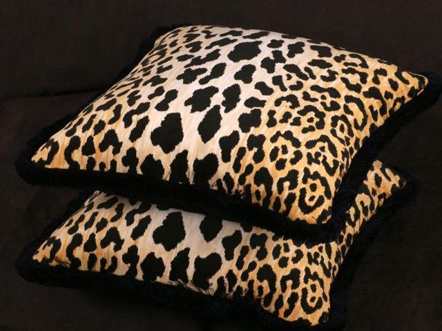 Something leopard. Considering that fashionistas regularly attest to leopard being a neutral in their wardrobes, the pattern is unsurprisingly a mainstay in many fashion lovers homes, whether on pillows or even as a statement couch. (PINTEREST) Something leopard. Considering that fashionistas regularly attest to leopard being a neutral in their wardrobes, the pattern is unsurprisingly a mainstay in many fashion lovers homes, whether on pillows or even as a statement couch. (PINTEREST)
