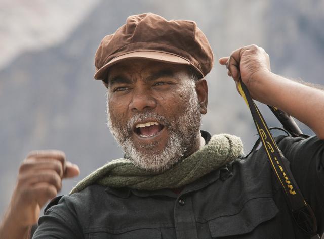 Photographer Sudharak Olwe has been working as a photojournalist with various newspapers for over 27 years.