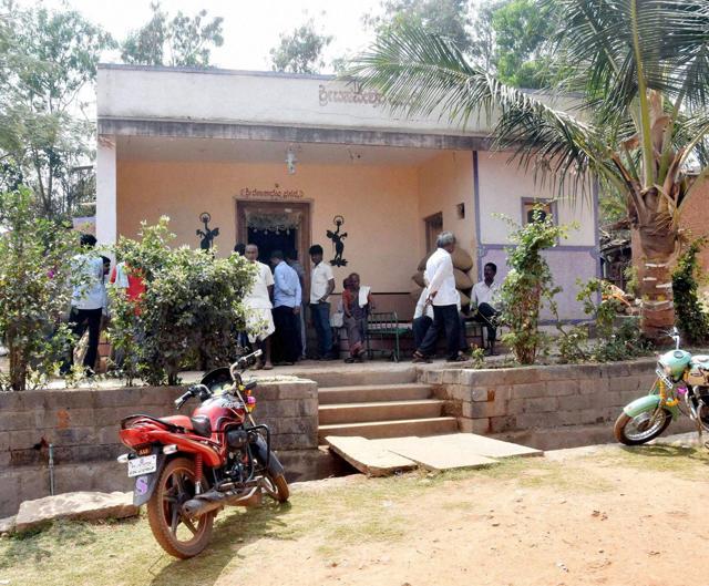 The house of Koppad at Betadoor village in Hubli district. (PTI) The house of Koppad at Betadoor village in Hubli district. (PTI)