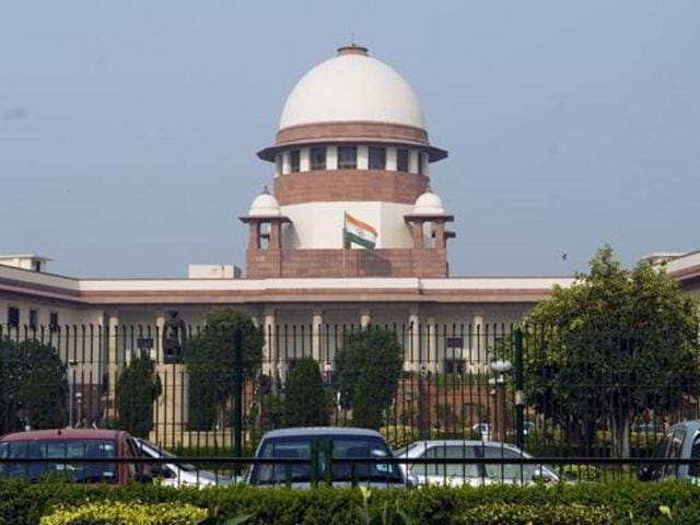 “There can be such ban for law and order,” said a bench of Chief Justice TS Thakur and Justice R Bhanumathi while upholding the Gujarat high court’s verdict that had declared the ban was right. (HT photo) “There can be such ban for law and order,” said a bench of Chief Justice TS Thakur and Justice R Bhanumathi while upholding the Gujarat high court’s verdict that had declared the ban was right. (HT photo)