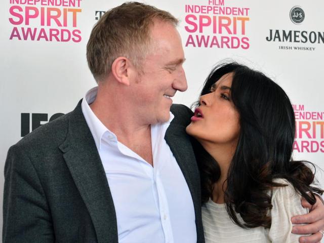 Hollywood actor Salma Hayek and French businessman Francois-Henri Pinault not only chose the most romantic day to get married, but they also chose the most romantic city to say “I Do”. The couple got married on Valentine’s Day in 2009 in Paris. The couple have a daughter together named Valentina Paloma Pinault. (TWITTER) Hollywood actor Salma Hayek and French businessman Francois-Henri Pinault not only chose the most romantic day to get married, but they also chose the most romantic city to say “I Do”. The couple got married on Valentine’s Day in 2009 in Paris. The couple have a daughter together named Valentina Paloma Pinault. (TWITTER)
