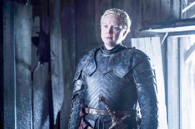 Gwendoline Christie as Brienne of Tarth. (HBO) Gwendoline Christie as Brienne of Tarth. (HBO)