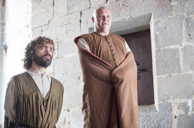 Peter Dinklage as Tyrion Lannister and Conleth Hill as Varys. (HBO) Peter Dinklage as Tyrion Lannister and Conleth Hill as Varys. (HBO)