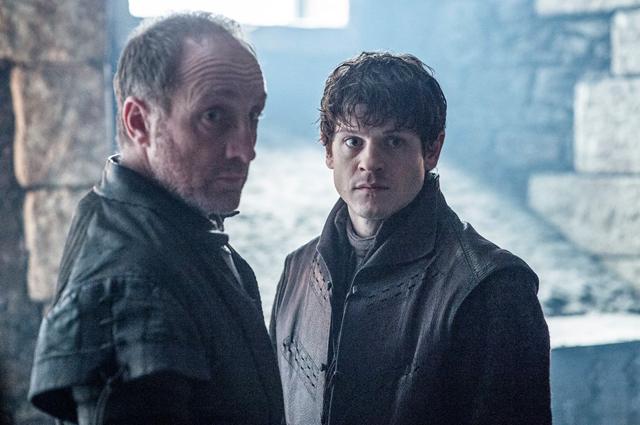 Michael McElhatton as Roose Bolton and Iwan Rheon as Ramsay Bolton. (HBO) Michael McElhatton as Roose Bolton and Iwan Rheon as Ramsay Bolton. (HBO)