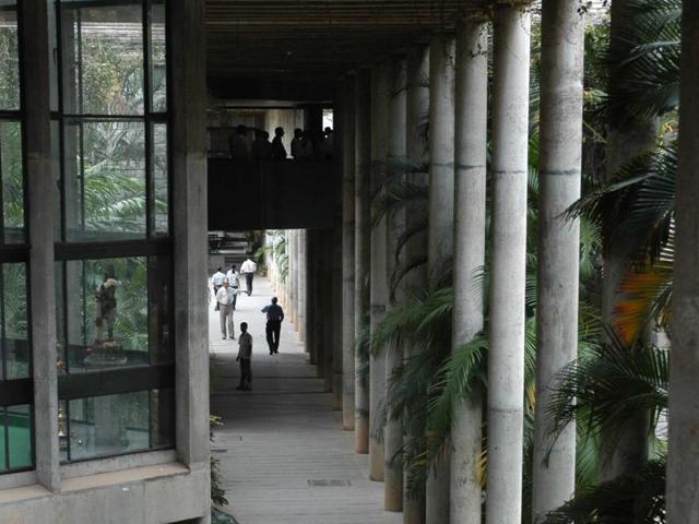 Consulting, business leadership, product management and operations were among major sectors that recruited at IIM-Bangalore during the placement process this season. (HT file photo of IIM Bangalore campus) Consulting, business leadership, product management and operations were among major sectors that recruited at IIM-Bangalore during the placement process this season. (HT file photo of IIM Bangalore campus)