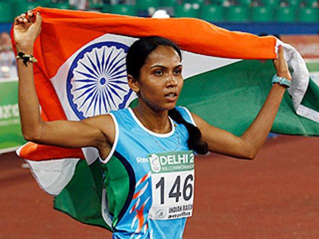 Indian long-distance runner Kavita Raut booked her spot for the Rio Olympics in women’s marathon after winning the event in the 12th South Asian Games. (PTI Photo) Indian long-distance runner Kavita Raut booked her spot for the Rio Olympics in women’s marathon after winning the event in the 12th South Asian Games. (PTI Photo)
