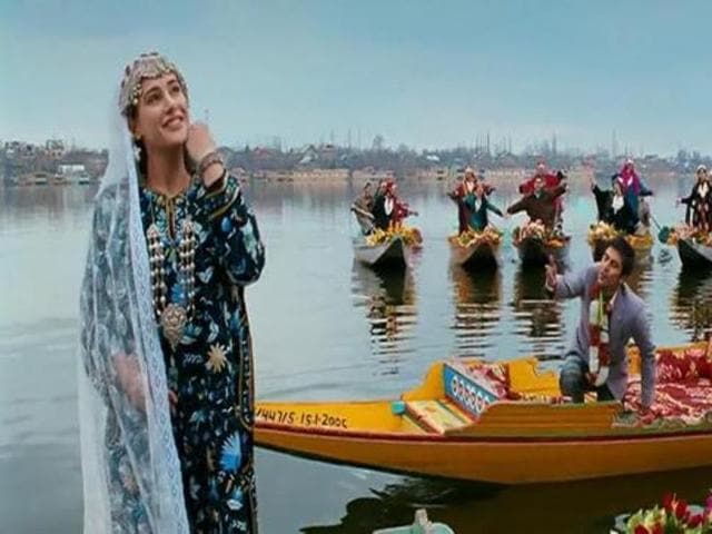 A still from Rockstar featuring Nargis Fakhri.