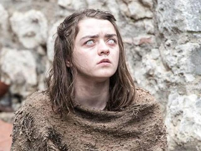 Maisie Williams as Arya Stark. Correction: No One. (HBO) Maisie Williams as Arya Stark. Correction: No One. (HBO)