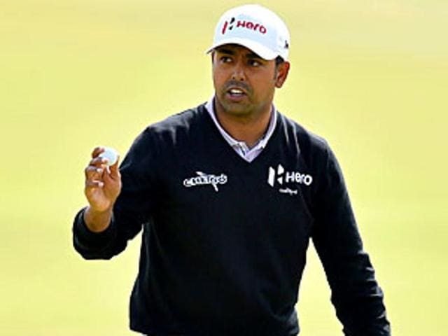 India's Anirban Lahiri said that there is added pressure on him but he called it one of a kind.(AFP) India's Anirban Lahiri said that there is added pressure on him but he called it one of a kind.(AFP)
