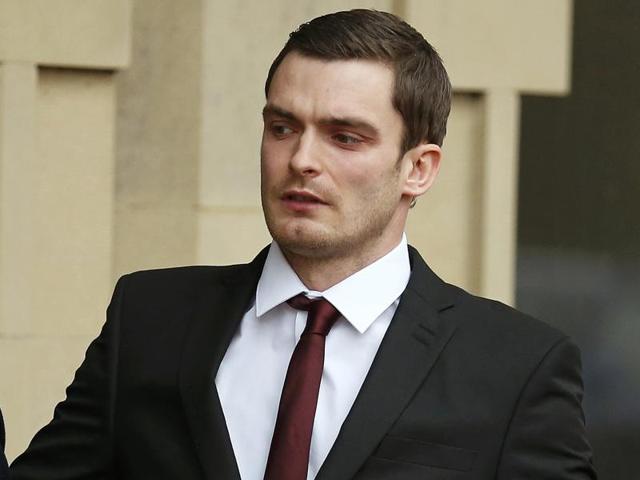 English footballer Adam Johnson leaves Bradford Crown Court in Bradford. (Reuters Photo) English footballer Adam Johnson leaves Bradford Crown Court in Bradford. (Reuters Photo)