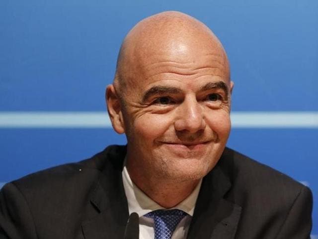 UEFA General Secretary Gianni Infantino attends a news conference at the UEFA headquarters in Nyon. (Reuters Photo) UEFA General Secretary Gianni Infantino attends a news conference at the UEFA headquarters in Nyon. (Reuters Photo)