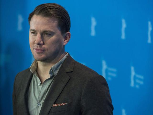 Channing Tatum arrives for a photocall for the film Hail, Caesar! (AFP)