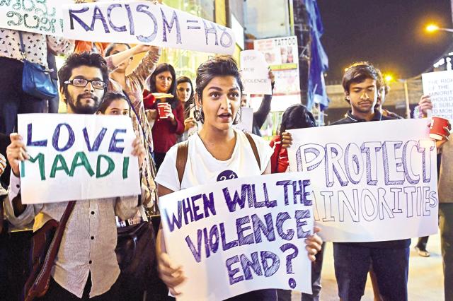 A matter of colour: While attacks like the recent one on the Tanzanian student in Bangalore are rare, it’s hardly a secret that African women in India are routinely stigmatised as sex workers. If this isn’t racism, what is? (Photo: Getty Images) (AFP)