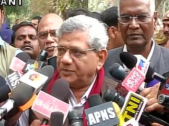 Yechuri on Saturday met Union Home Minister Rajnath Singh regarding the JNU campus incidents and demanded the release of a student leader arrested over sedition charges