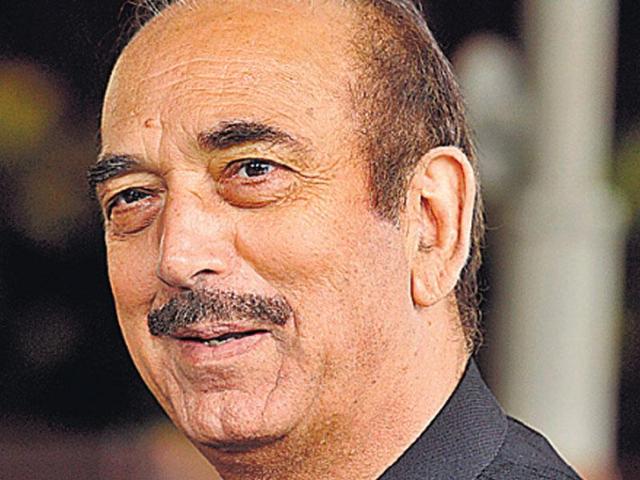 Senior Congress leader Ghulam Nabi Azad on Saturday claimed people were “fed up” with the performance of Prime Minister Narendra Modi and BJP. (HT Photo) Senior Congress leader Ghulam Nabi Azad on Saturday claimed people were “fed up” with the performance of Prime Minister Narendra Modi and BJP. (HT Photo)