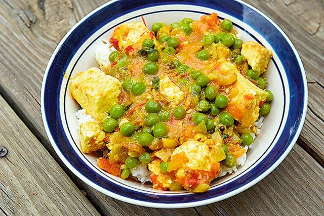 Spice is nice: Indian vegetarian food is not very focused on ingredients. Do you care what kind of peas go into your mattar-paneer?